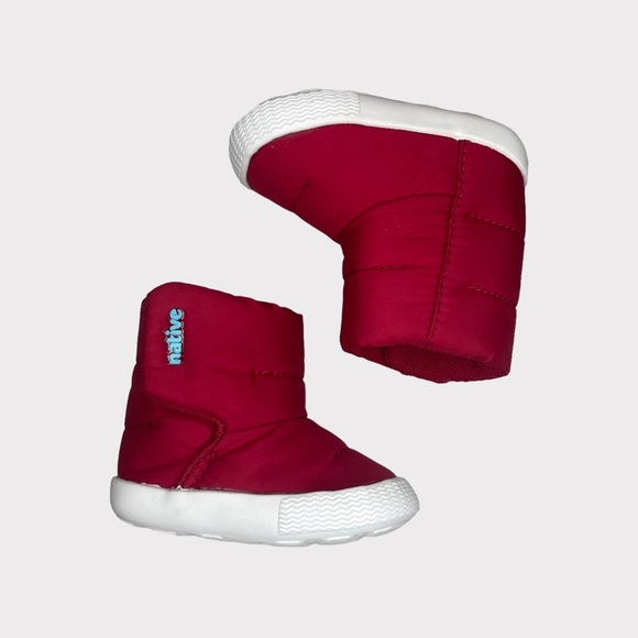 Native Red Chamonix Baby Quilted Bootie - Picture 2 of 6
